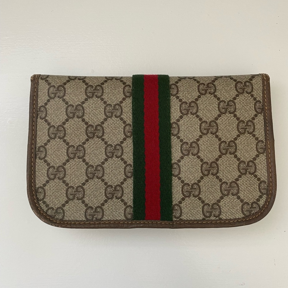 Authentic Vintage Gucci Sherry Line Clutch - Picture 2 of 14